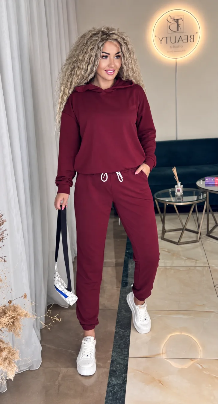 Спортивный костюм с худи двухнитка