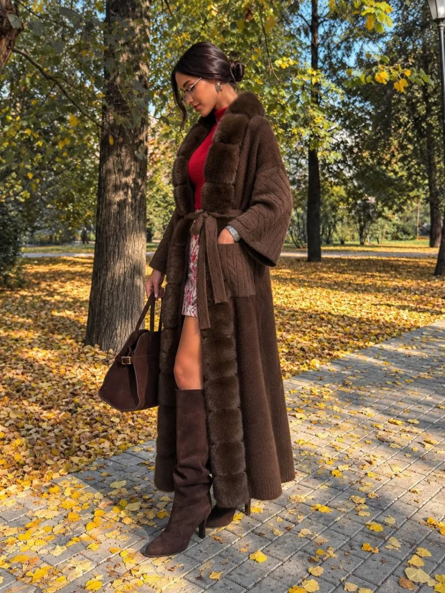 Кардиган альпака з кашеміром