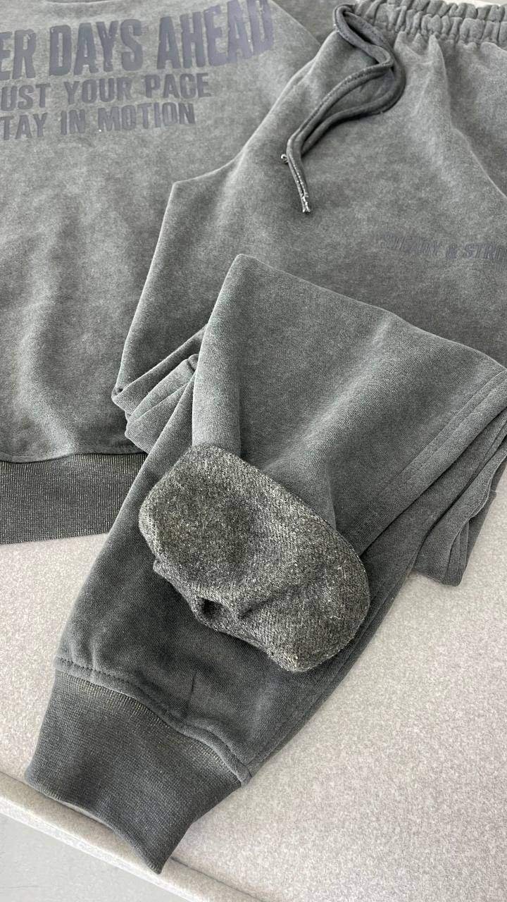 Костюм из турецкого хлопка с начёсом